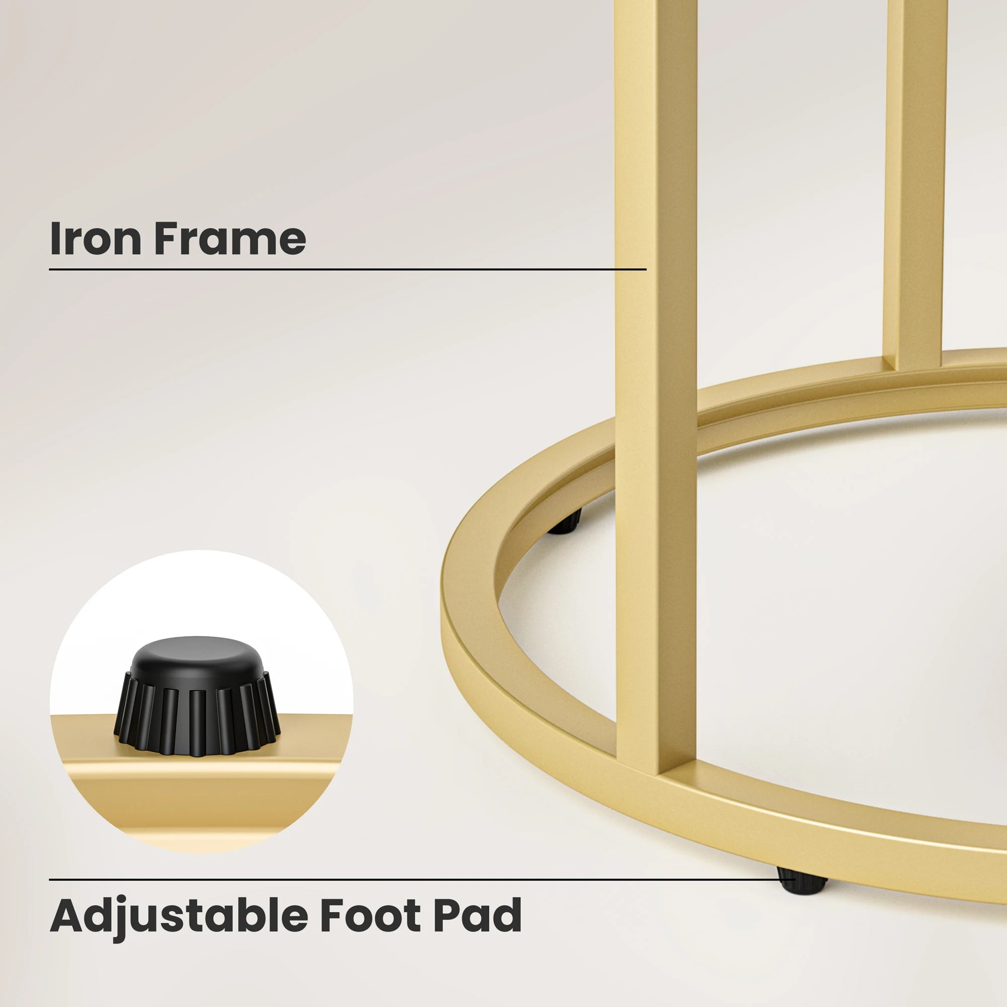 27.5’’ nesting coffee table,round marble table set of 2,wooden round desk,circular modern desk for living r