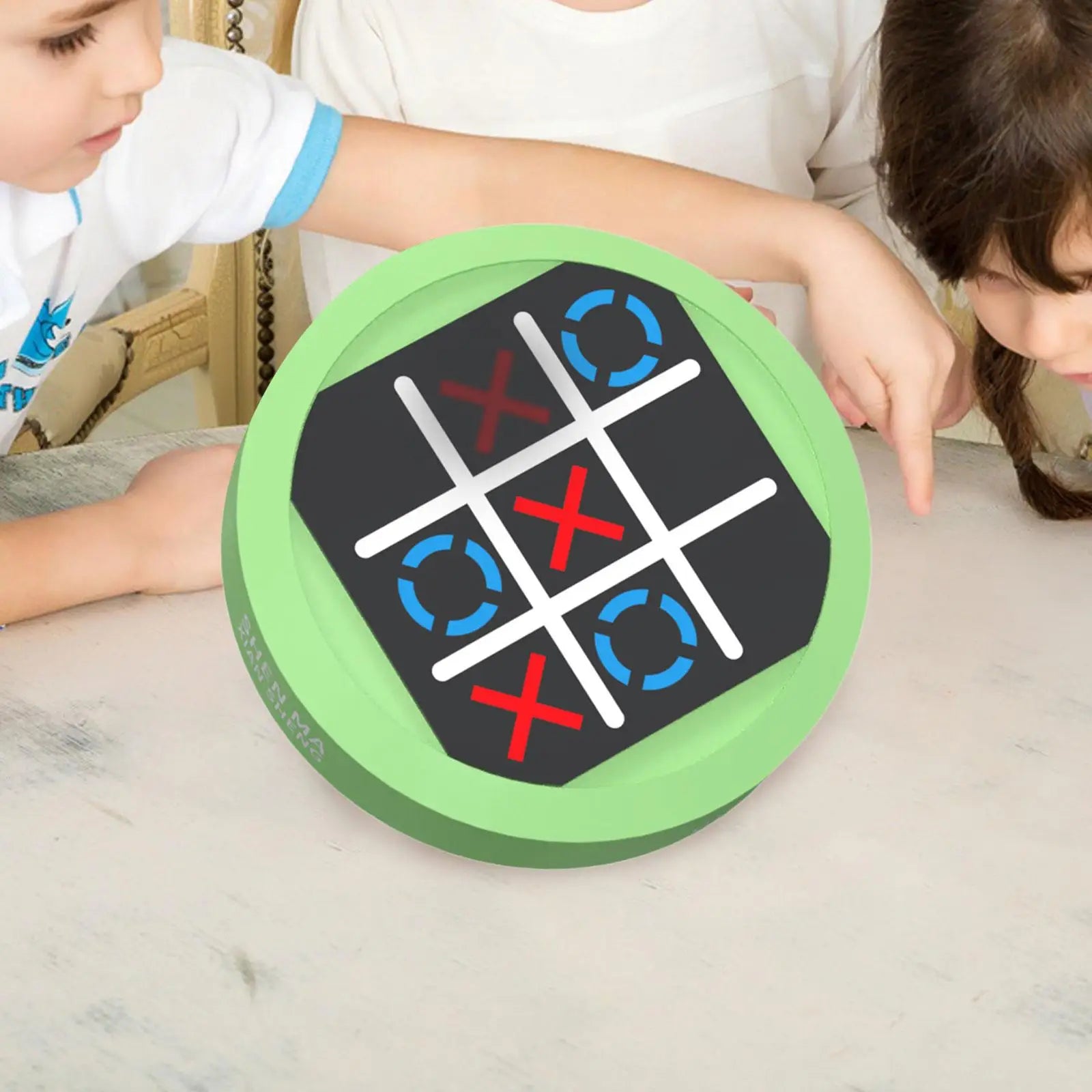 Noughts crosses tic tac toe board game play set strategy novelty educational toy kids family portable party favors
