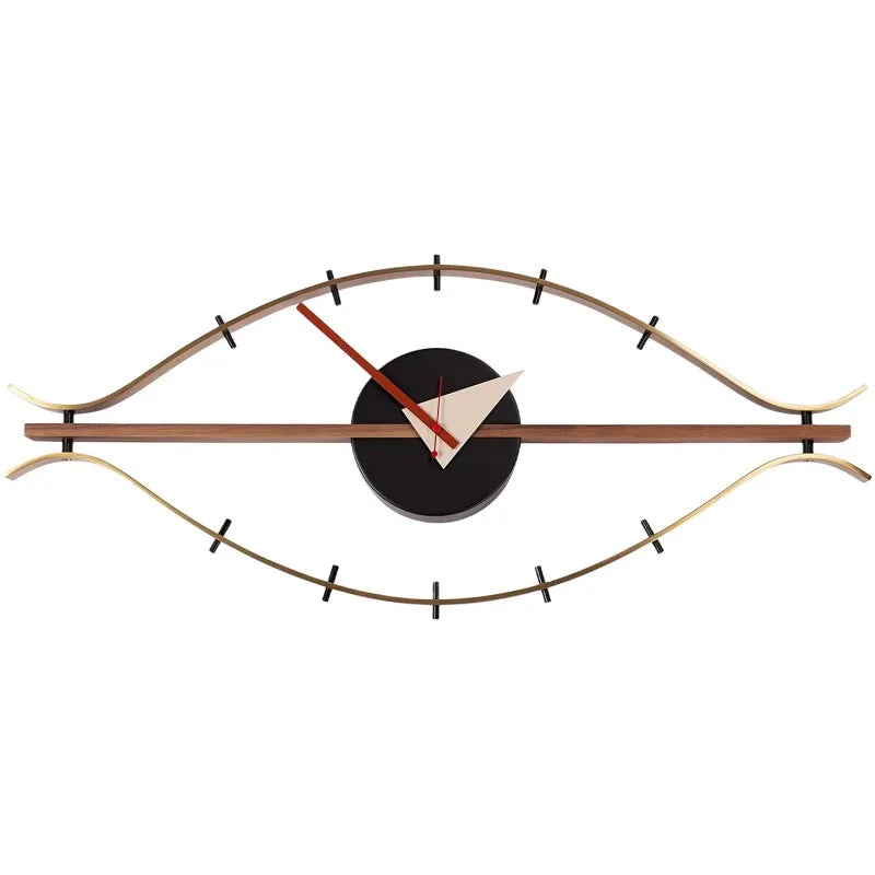 home-decor-eye-wall-clock-antique-quartz-mute-classic-decorative-wooden-metal-nelson-designed-handmade-clock-wall-walnut-brass