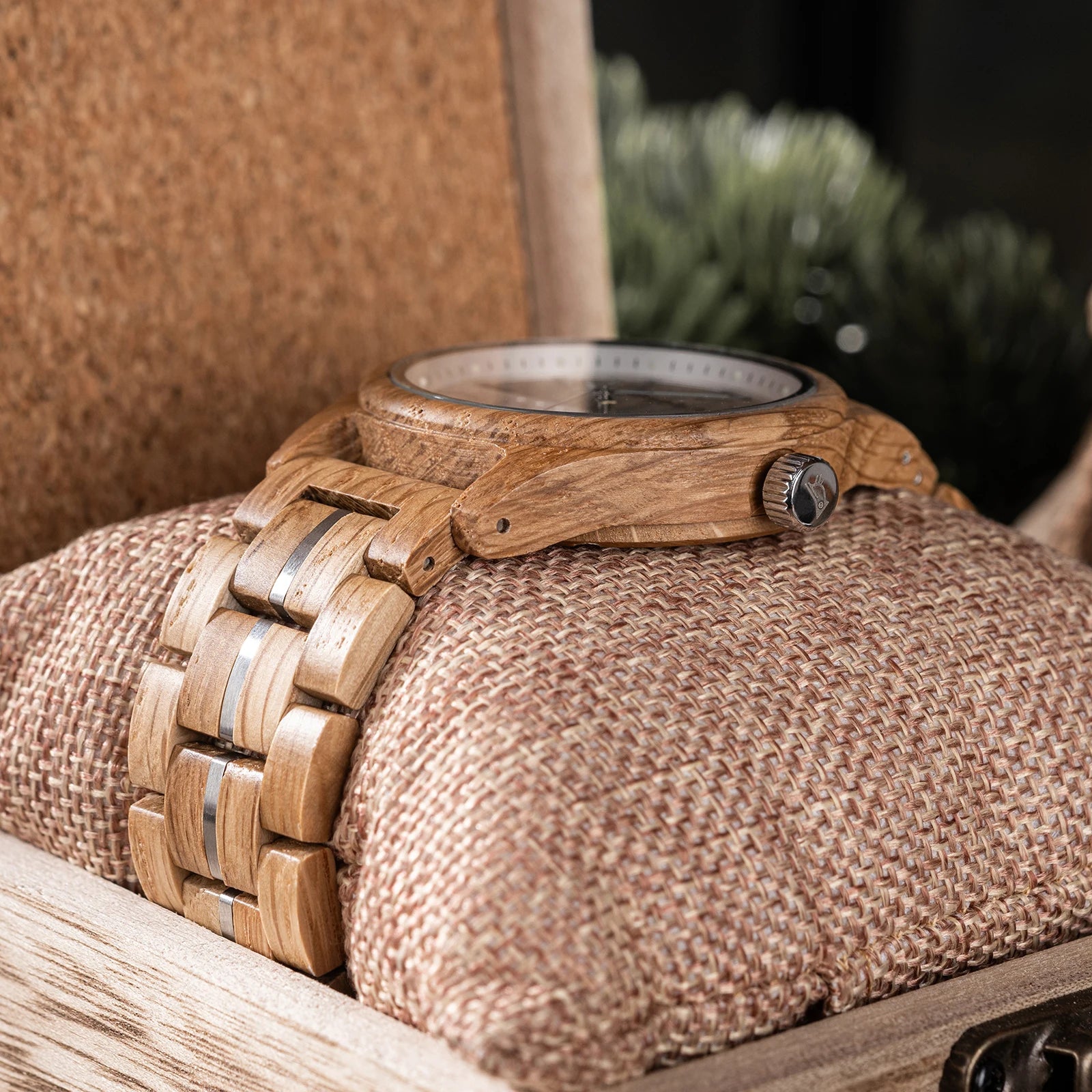 Bobo bird wooden quartz watch vintage man with calendar original luxury brands men’s wristwatch 2024 new arrival