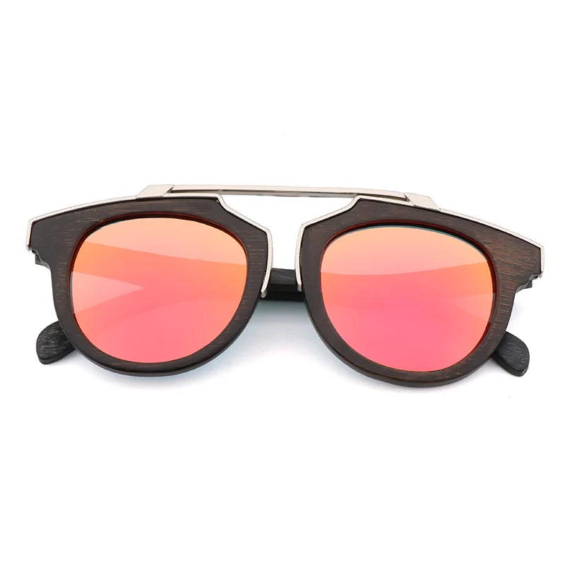 2020 high quality luxury designer sunglasses men driving sunglasses polarized uv400 bamboo wood sun glasses eyewear