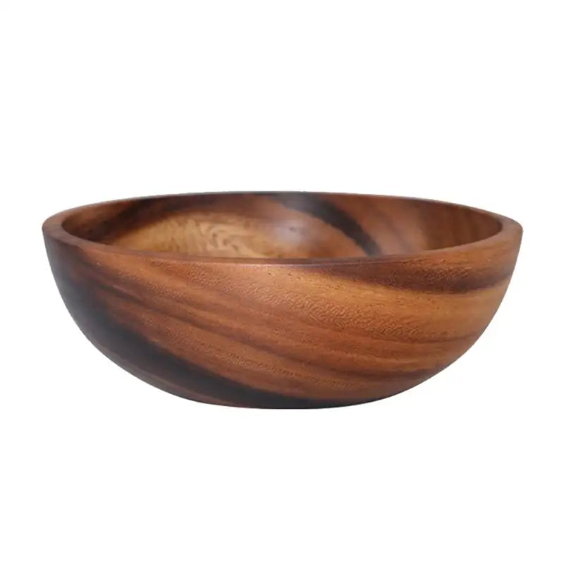 Salad bowl fruit decoration practical wooden household kitchen cutlery basin storage wholesale