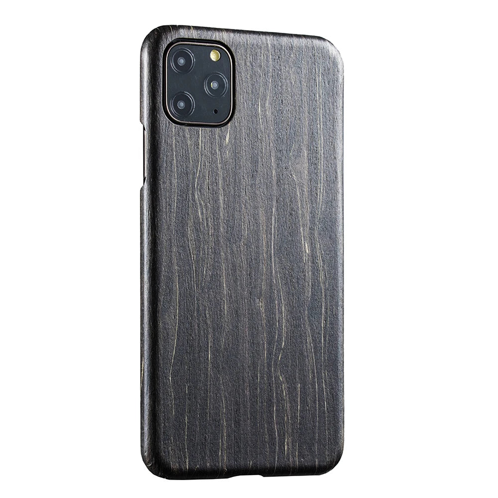 For iphone 17 16 15 14 13 12 pro max 11 mini walnut enony rosewood mahogany real wooden vintage back hard slim case