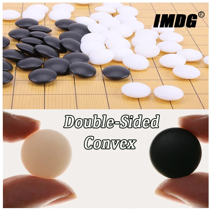 Go chess 361 stones weiqi imitation jade artificial game gobang fir beginner gifts with leather chessboard