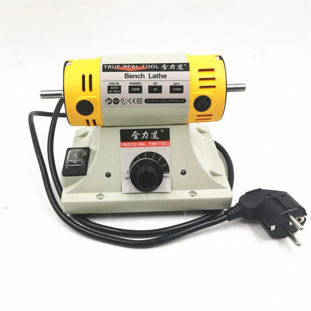 110v/220v 350w polishing machine diy woodworking jade jewelry bench lathe motor grinding flexible shaft tube 0.4-6.5mm