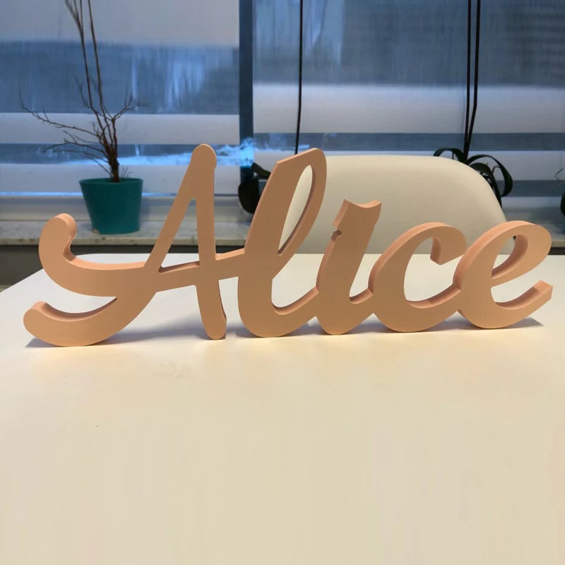 Custom personalized wooden name signs- children’s wall decor letters names letter