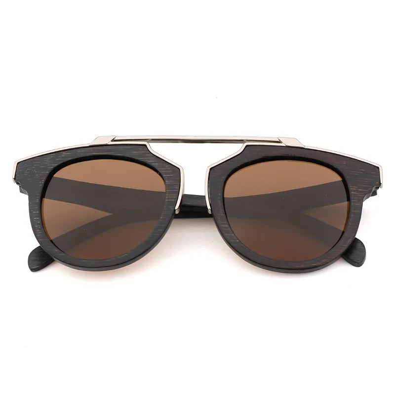 2020 high quality luxury designer sunglasses men driving sunglasses polarized uv400 bamboo wood sun glasses eyewear