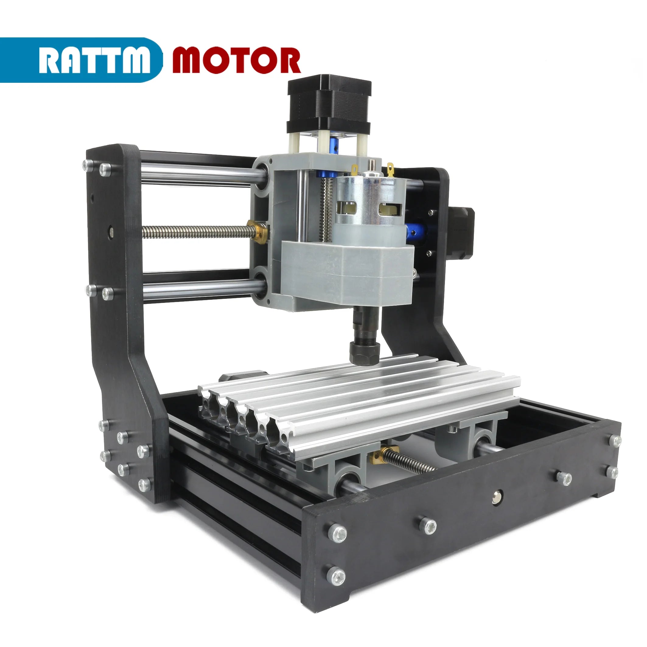 【eu & usa br stock】cnc 1610 pro diy laser engraving router woodworking milling machine with grbl off-line controller 3