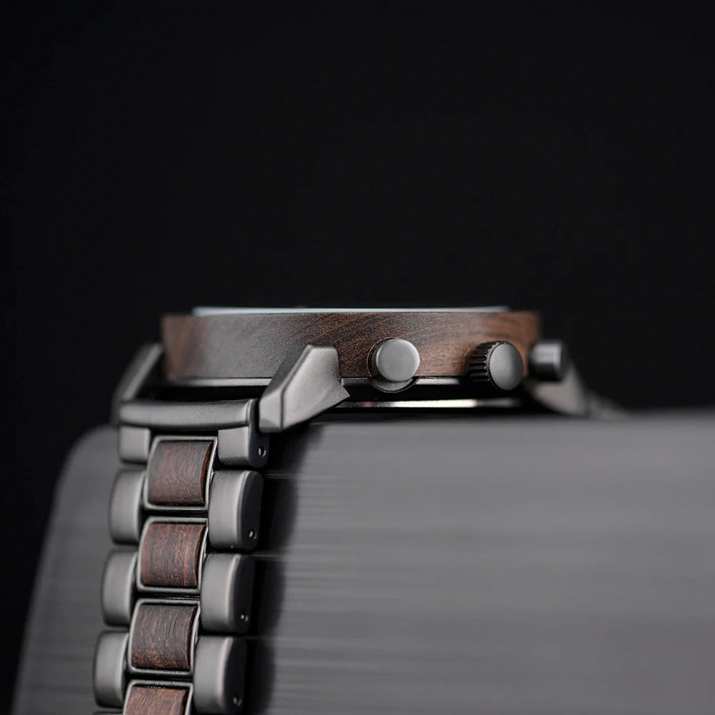 Bobo bird 2022 wood watch men top brand luxury chronograph military watches miyota js25 great valentine’s day gifts