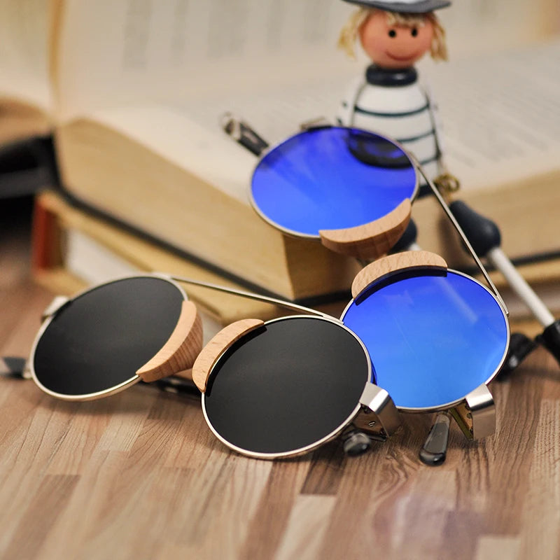 Bobo bird wood sunglasses women oculos de sol feminino luxury brand sun glasses men lunette soleil femme in wooden box