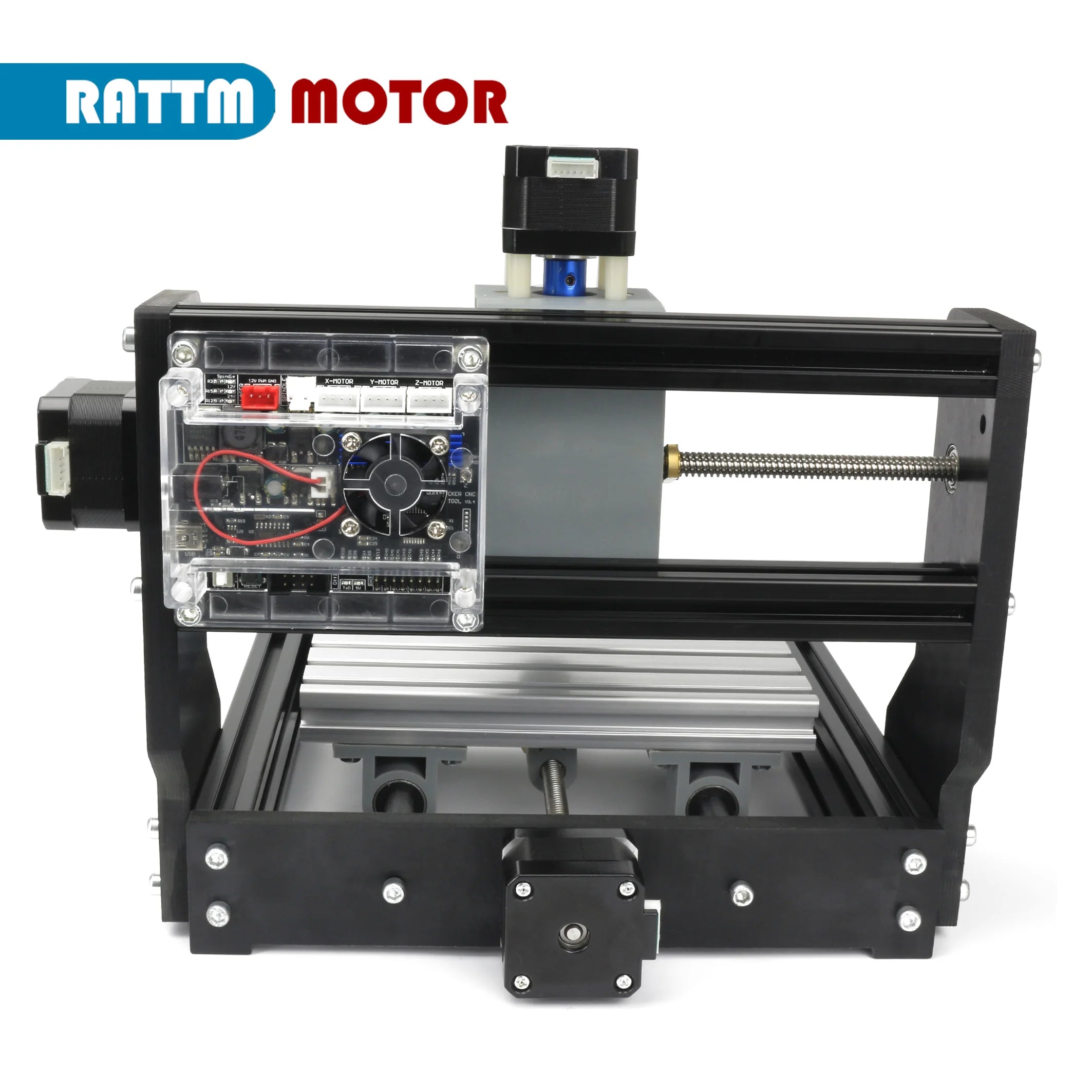 【eu & usa br stock】cnc 1610 pro diy laser engraving router woodworking milling machine with grbl off-line controller 3