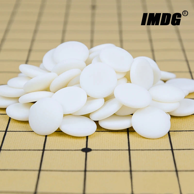 Go chess 361 stones weiqi imitation jade artificial game gobang fir beginner gifts with leather chessboard