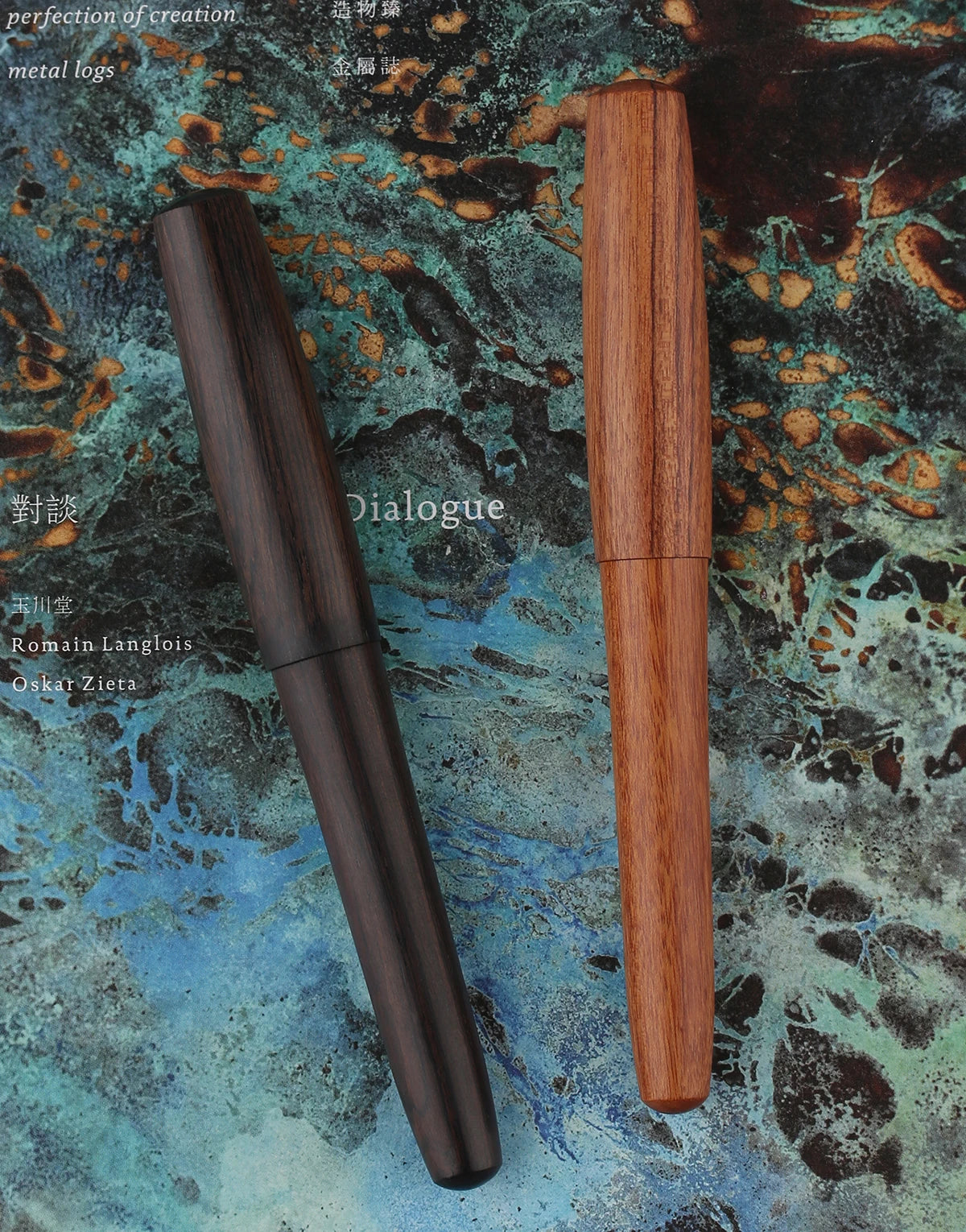 Majohn cowboy natural handmade wood fountain pen full wooden beautiful ef/f/calligraphy bent nib writing ink gift set