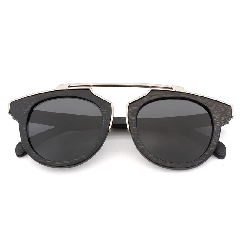 2020 high quality luxury designer sunglasses men driving sunglasses polarized uv400 bamboo wood sun glasses eyewear