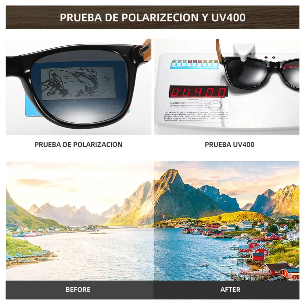 Gm natural wooden temples sunglasses fashion men square eyewear shades oculos de sol feminino brand designer s7062