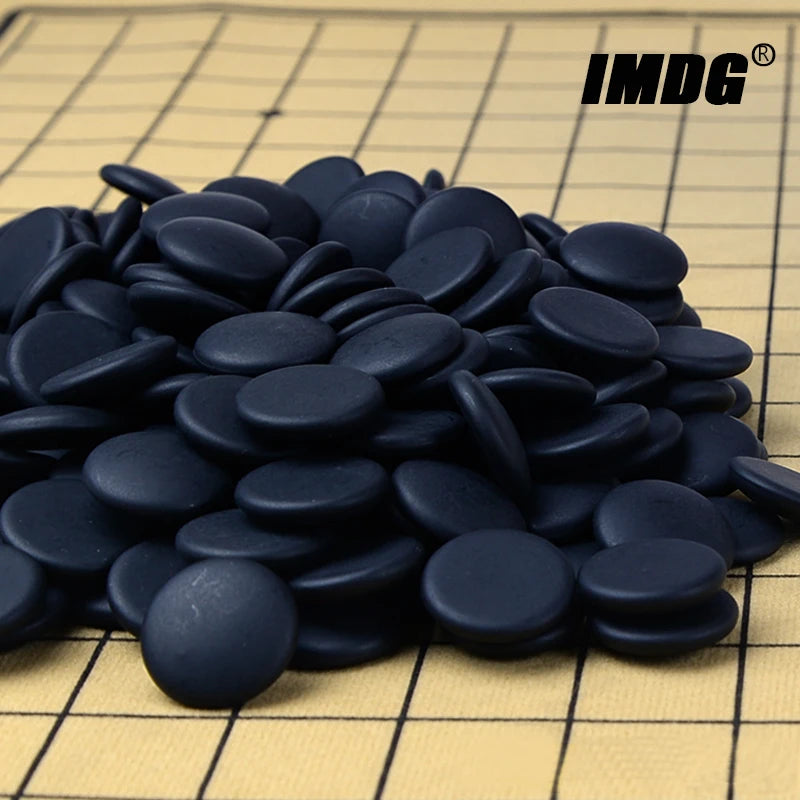 Go chess 361 stones weiqi imitation jade artificial game gobang fir beginner gifts with leather chessboard