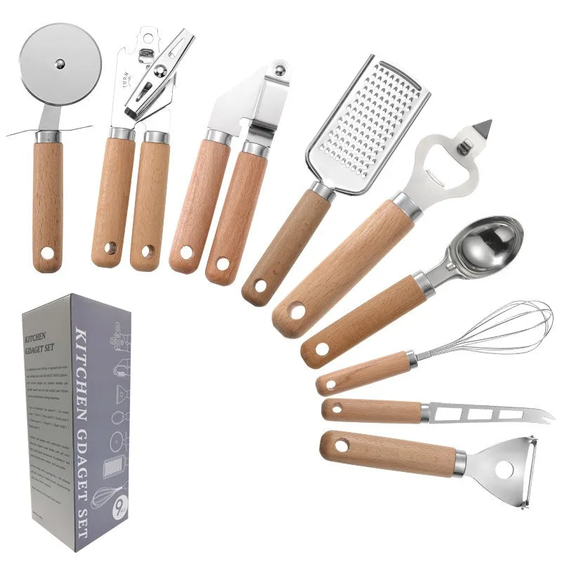 cooking-utensils-set-with-wooden-handle-can-opener-baking-set-cooking-tool-kitchenware-pizza-peeler-cheese-knife-kitchen-gadget