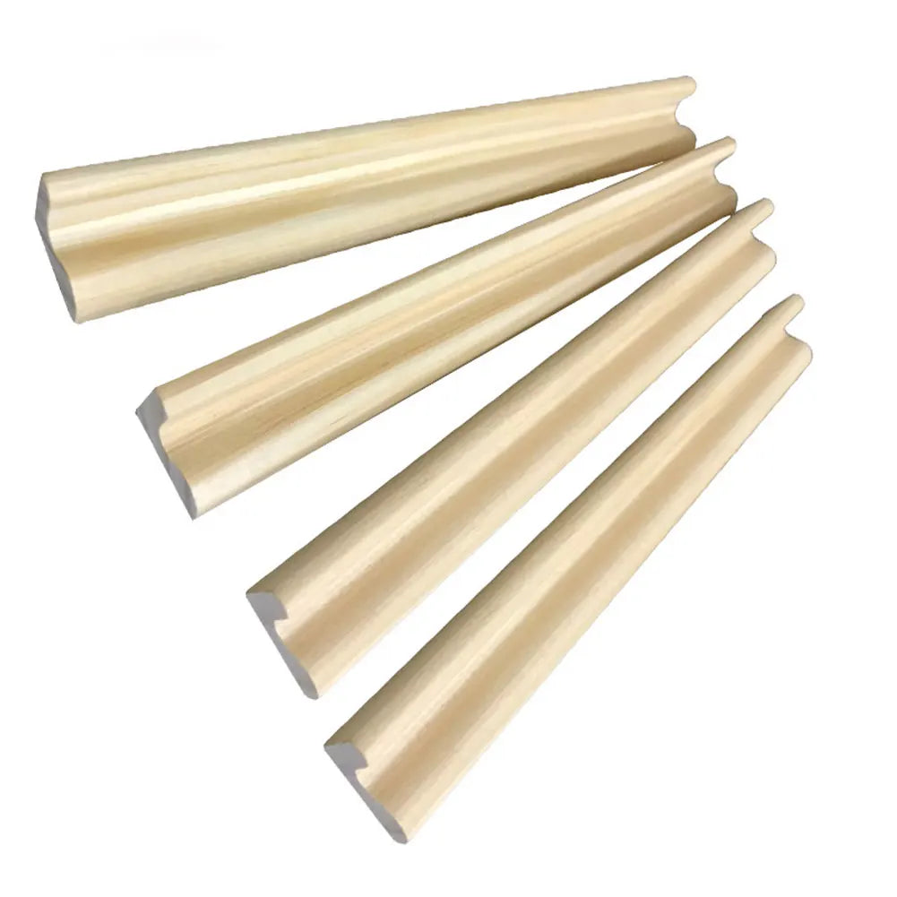 4 domino trays wooden racks holders for tiles mexican train mahjong kids seniors adults professional player - light