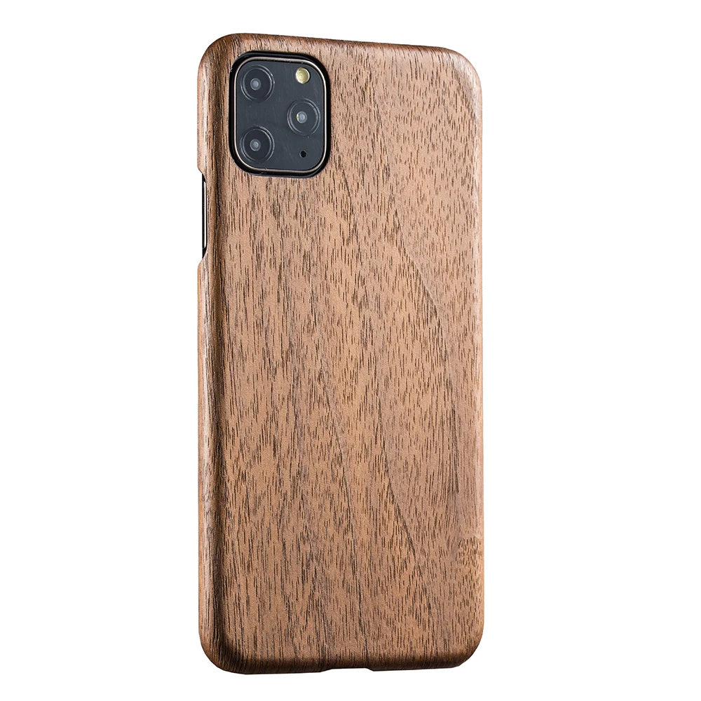 For iphone 17 16 15 14 13 12 pro max 11 mini walnut enony rosewood mahogany real wooden vintage back hard slim case