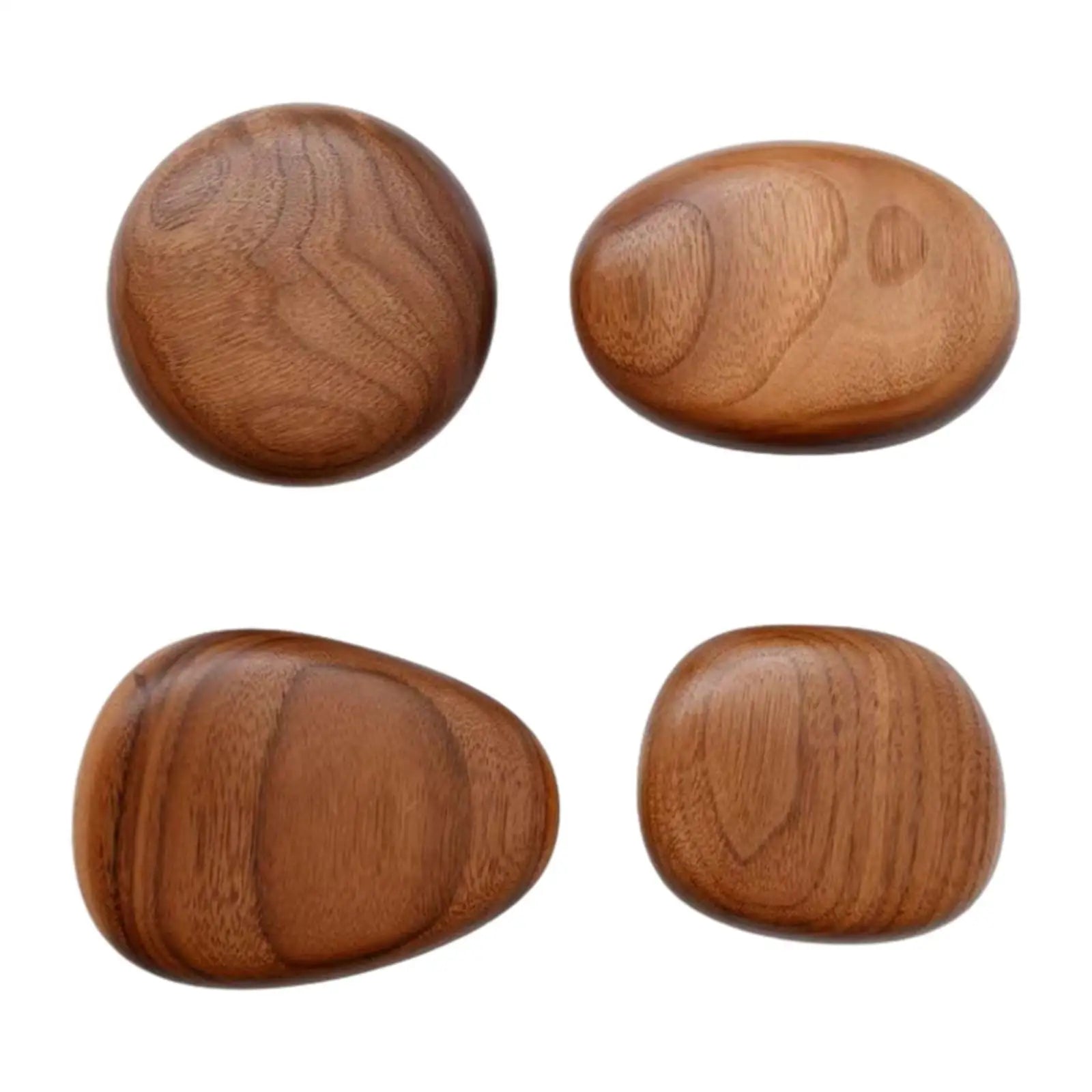 4pcs wood wall mounted coat hooks modern wooden clothes hanger decorative key towel hat scarf bathroom rack