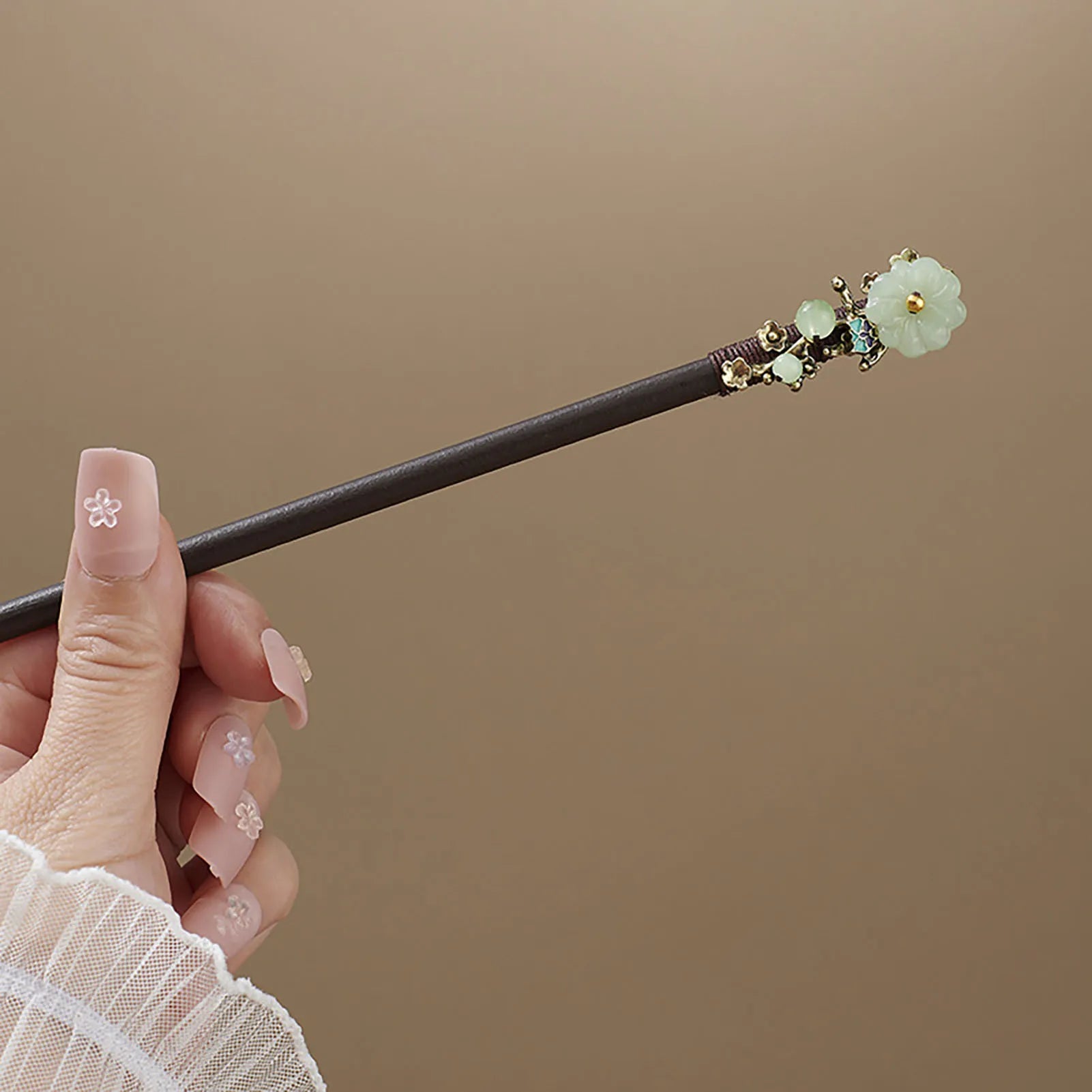 Chinese hair sticks wooden hairpins with tassel vintage clips traditional accessories women ornaments - united states