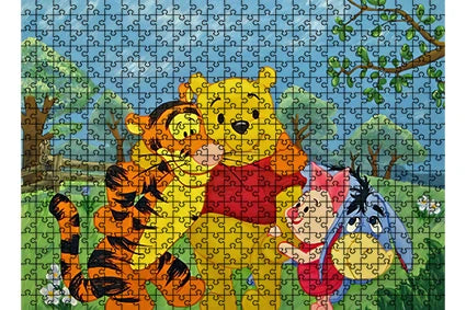 108/200/300/500/1000 pieces disney winnie the pood jigsaw puzzles for adults toys gifts wooden high-quality floor
