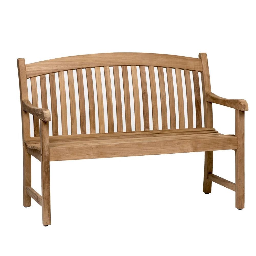 High quality 100% fsc teak wood patio bench outdoor indoor use comfortable durable elegant design lightweight storage