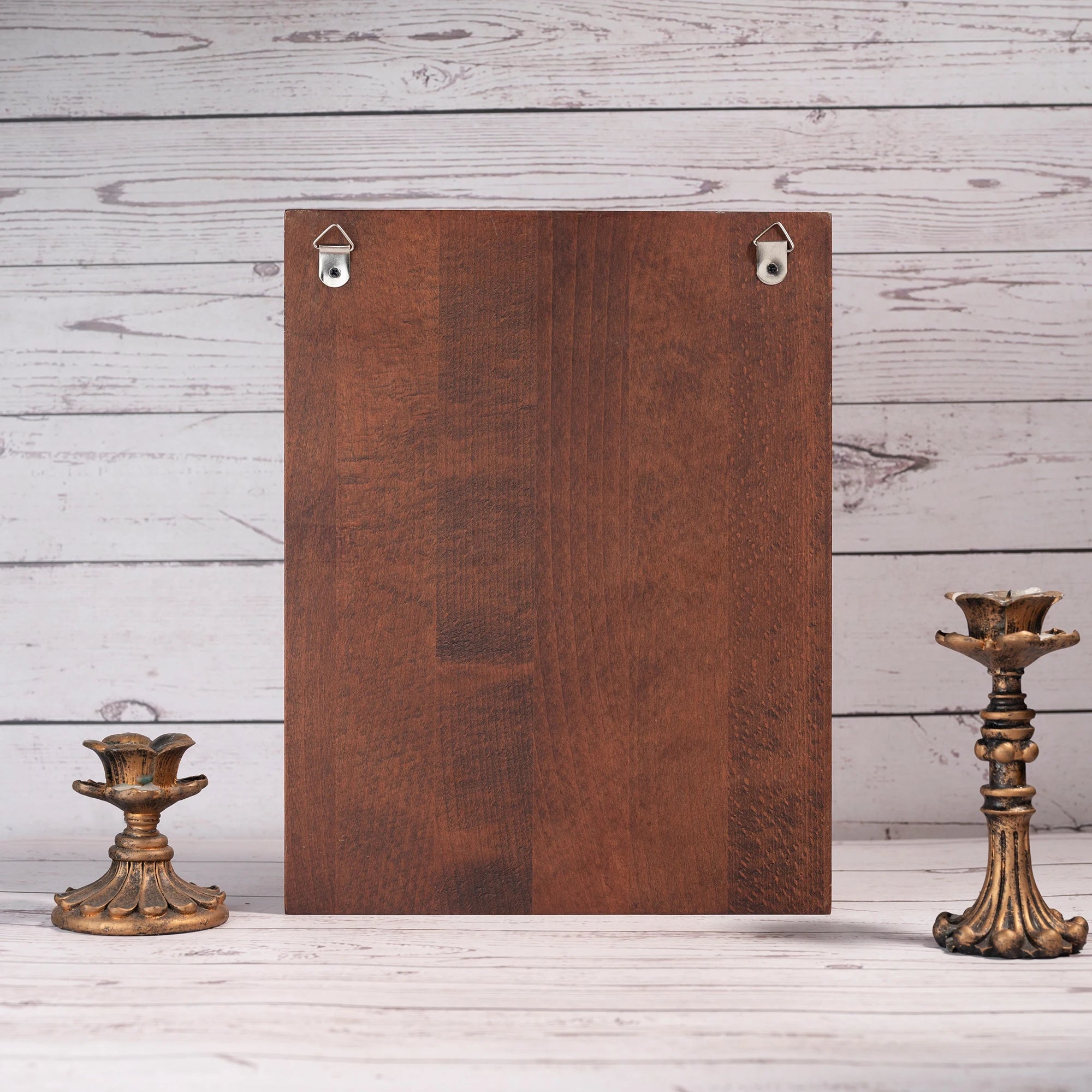 Sacred heart of jesus catholic statue religious wooden plaque wall hanging church room home and decoration christmas