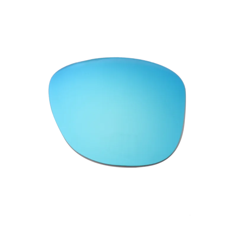 One piece lens wooden sunglasses spain customer - 03 ice blue / wood peel box