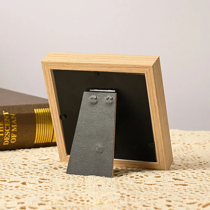 2025 autumn winter new wooden photo frame,elegant home decorative item classic style for picture frames,nice tabletop