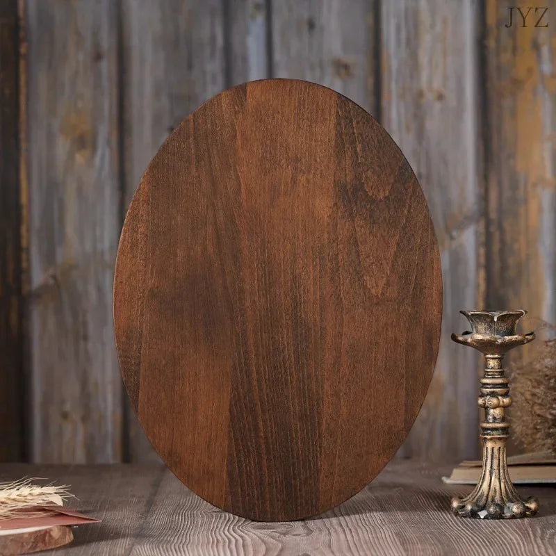 Vintage religious wooden icon jesus catholic figure carrying the cross holy statues home decor - retro / 35x26x2.5cm