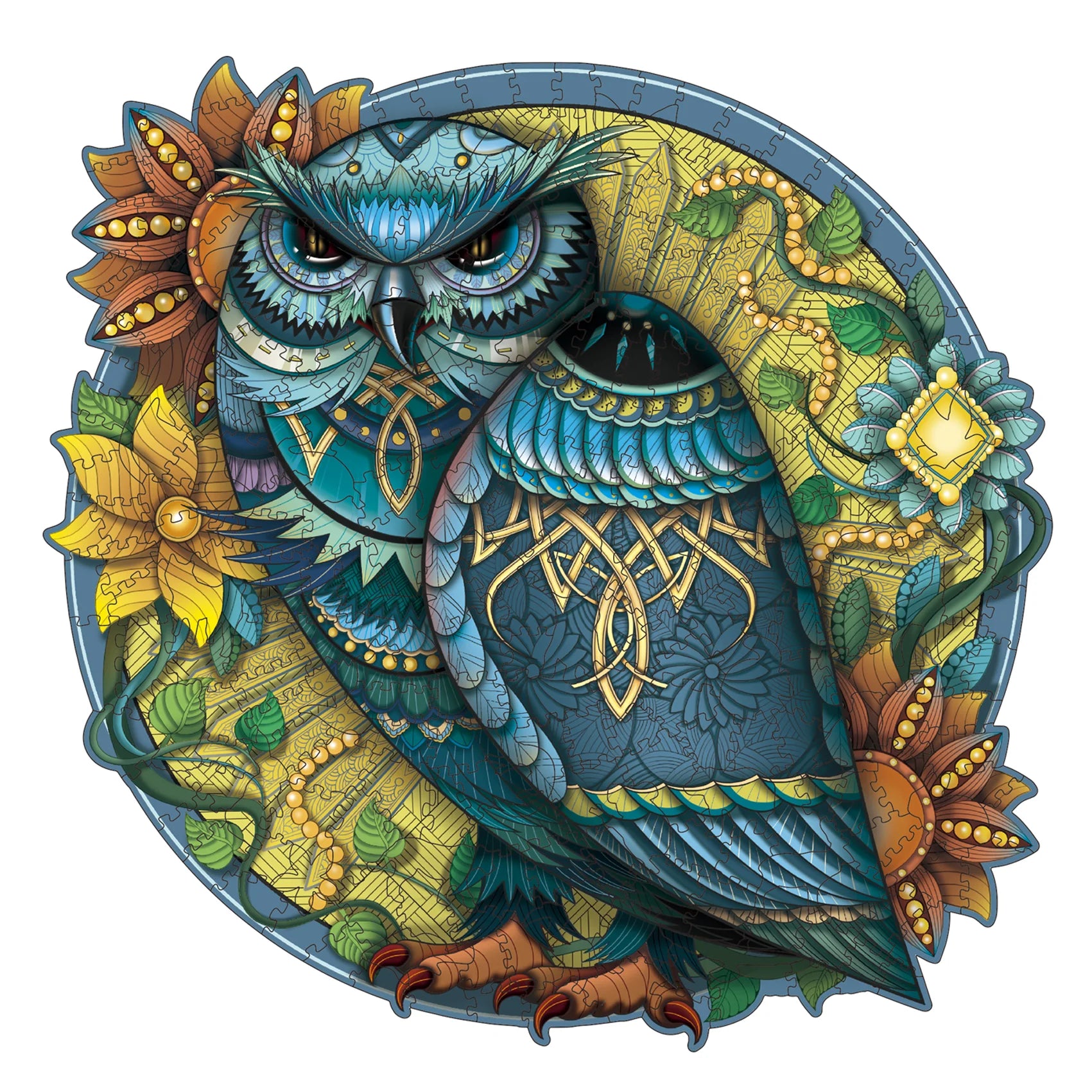 Wooden puzzles for adults 100/200/300 pieces uniquely irregular animal shaped high-difficulty puzzle