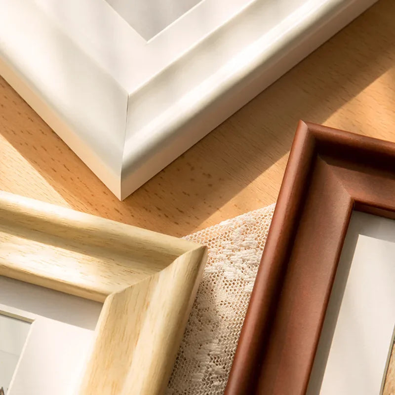 Beautiful wooden frame,empty frame,solid wood picture frame pendulum table,tabletop decoration wall housewarming gift