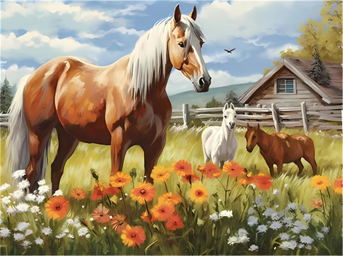 jigsaw-puzzles-50-100-200-500-pieces-for-adults-chatting-with-the-neighbors-horses-formation-wooden-great-gift