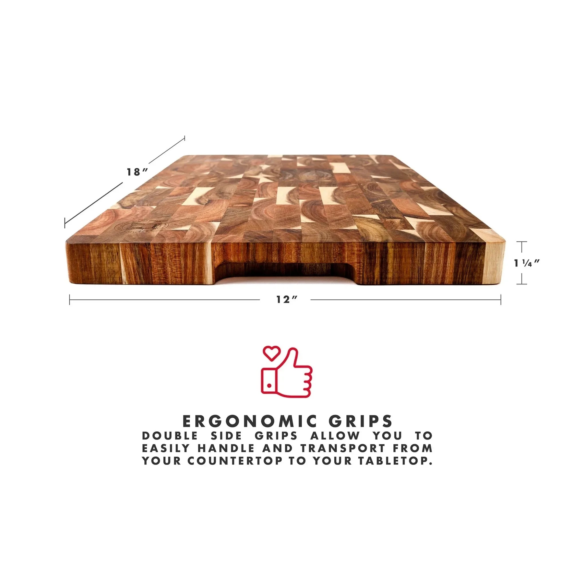 A gourmet cutting board that’s durable and safe for preparing serving food - united states