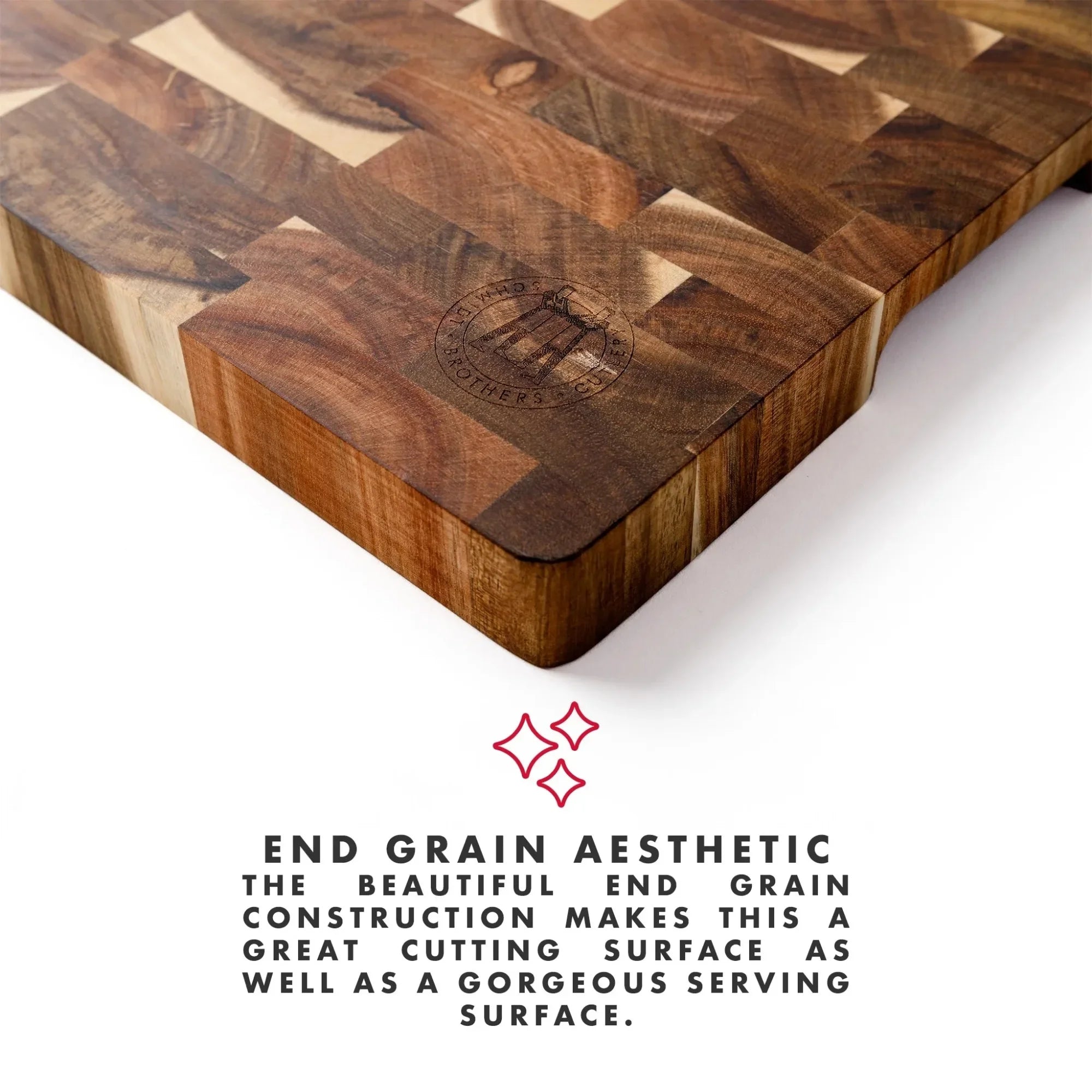 A gourmet cutting board that’s durable and safe for preparing serving food - united states