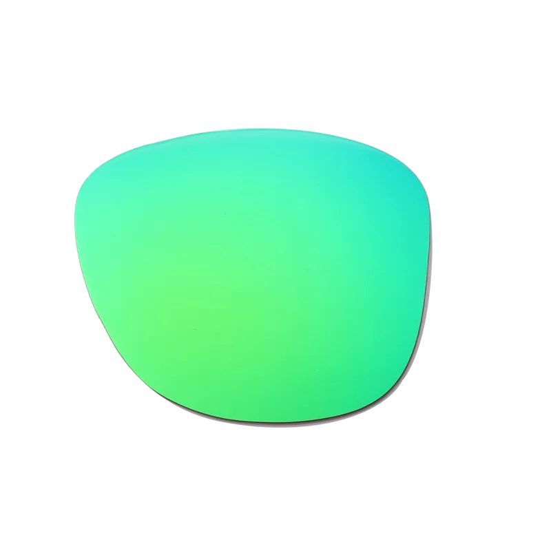 One piece lens wooden sunglasses spain customer - 04 green / wood peel box
