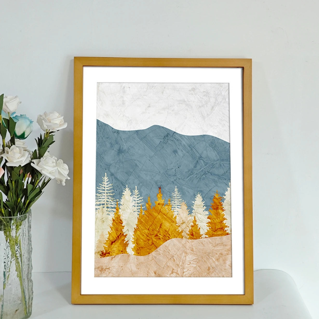 Modern mat sle wood puzzle picture frame hanging wall art 000/500/300 pieces decoration home acce... - 1000/1314 pieces