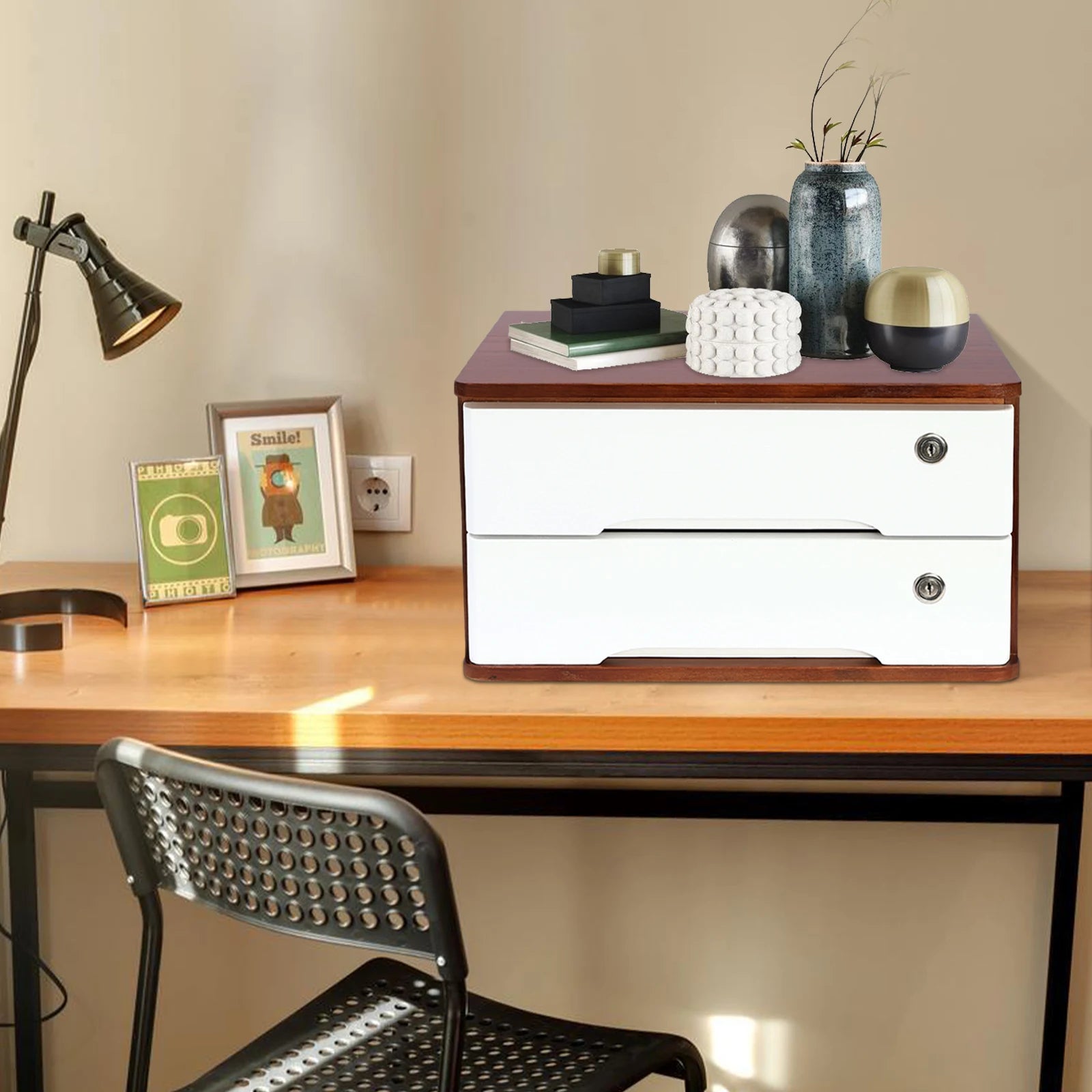 wooden-desktop-storage-box-desk-organizer-desktop-storage-box-lockable-drawer