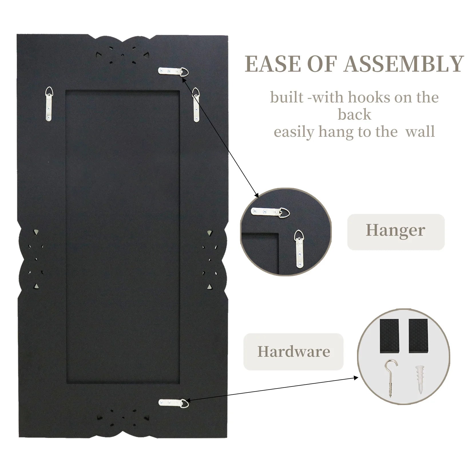 90/100/120cm large crystal crush diamond mirror vanity silver decorative wall hang for bedroom hallway living room