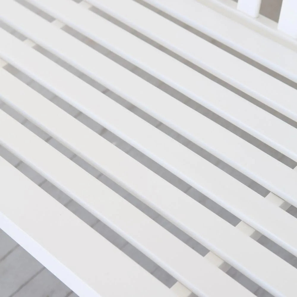 Porch swing patio premium swings outdoor wooden 2 person bench furniture in 4 ft hanging modern white all weather style