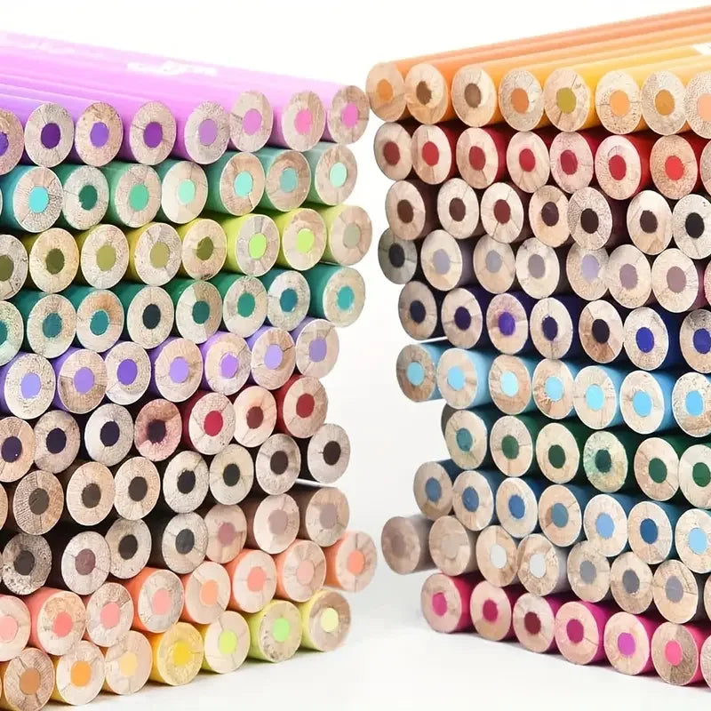 520 professional colored pencils,set of colors,artists soft core with vibrant color,ideal for drawing sketching shading