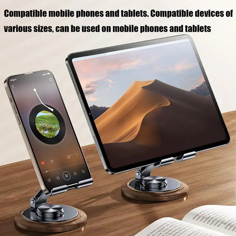 360 degree metal desk mobile phone holder stand for iphone ipadxiaomi adjustable desktop tablet cell