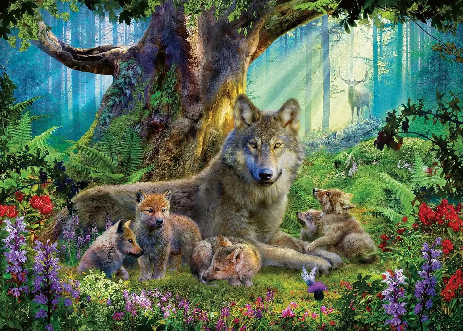 premium-wolves-in-the-forest-wooden-jigsaw-puzzles-300-500-1000-pieces-unique-educational-toys-for-adults-kids-birthday-gift