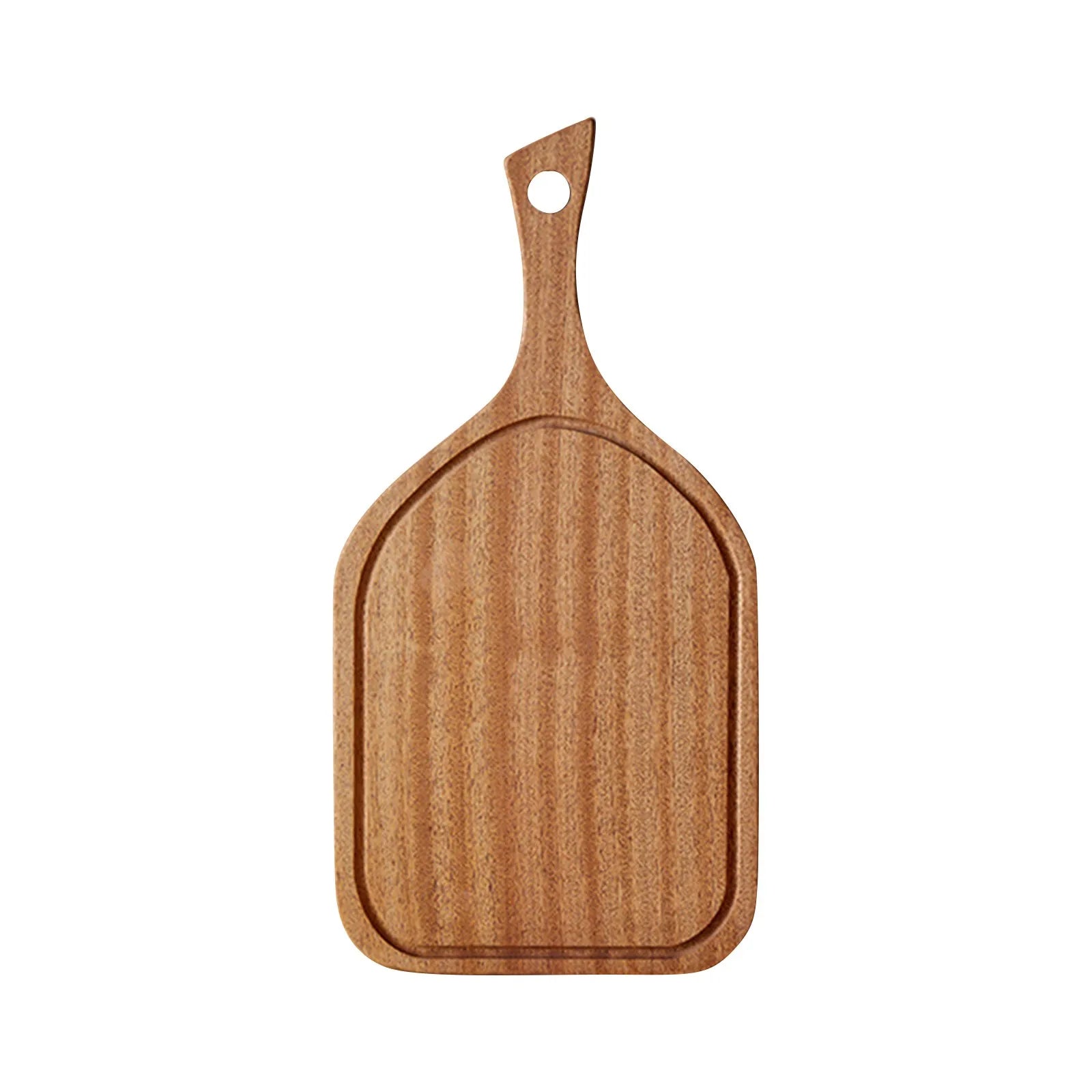 Ebony wood cutting blocks whole fruit bread board solid steak multifunctional tray kitchen accessories - i / one size