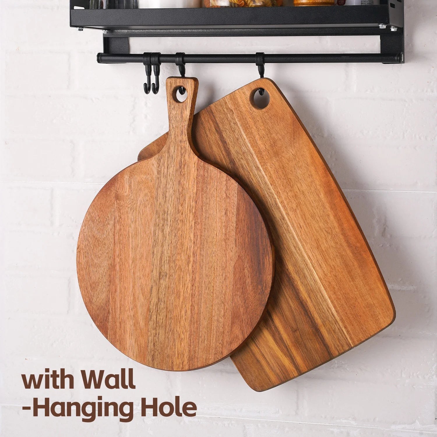 Acacia wood cutting board charcuterie decorative wooden serving for kitchen