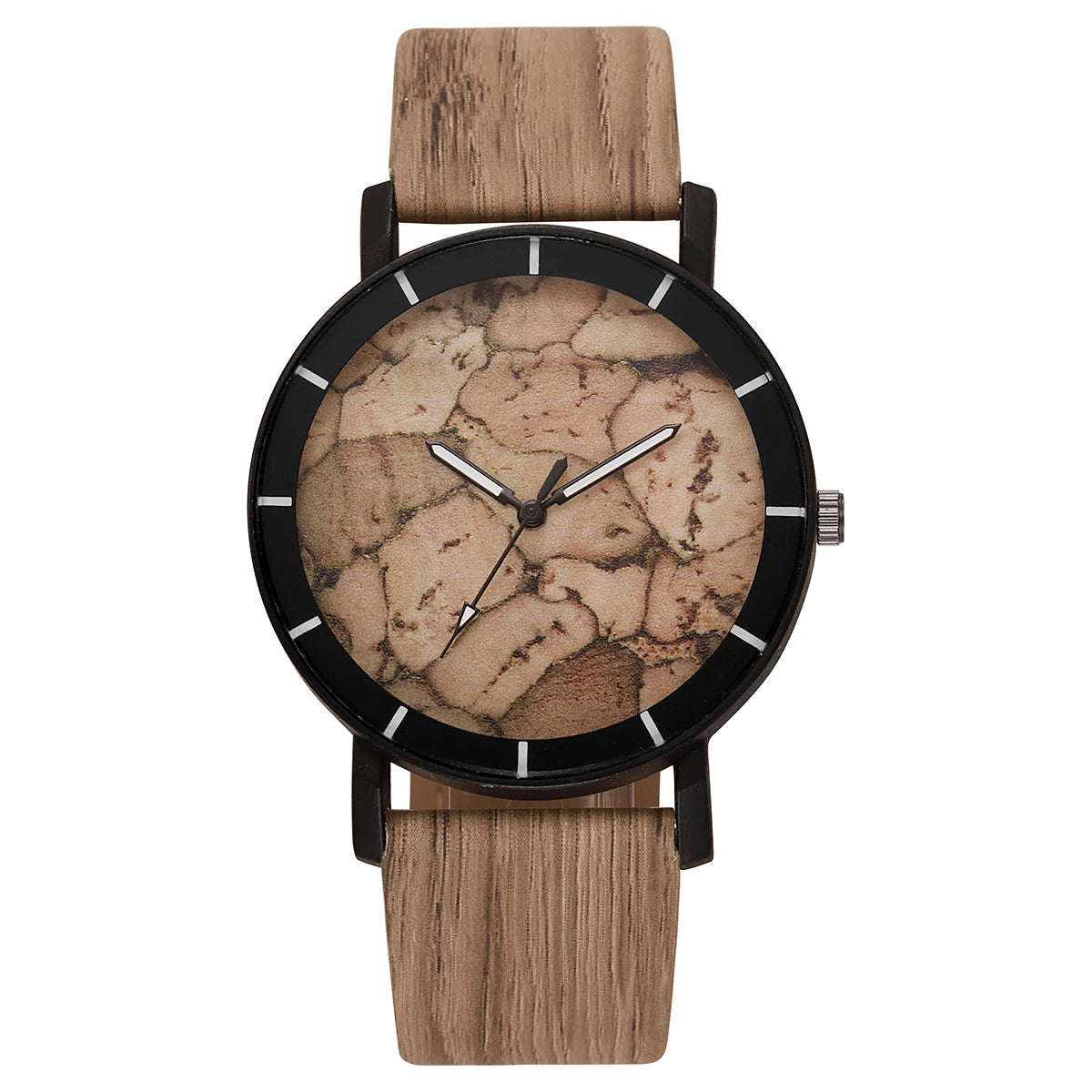 Fashion women watches casual wooden leather strap quartz wristwatches ladies clock reloj mujer - mb307-4