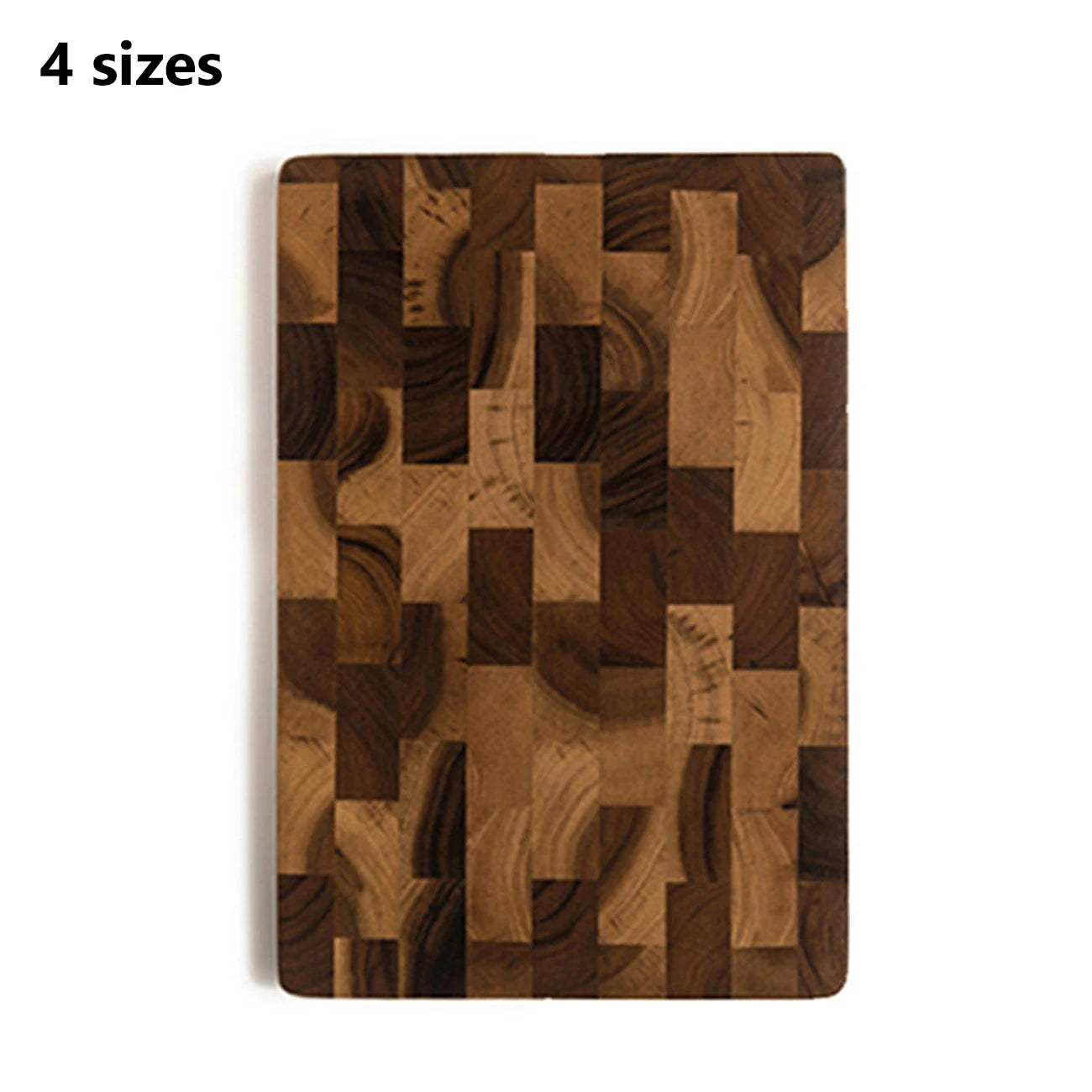Wxcoo cutting board kitchen tools wood double-sided chopping boards vegetable for fruit vegetables home - brown / 3pcs