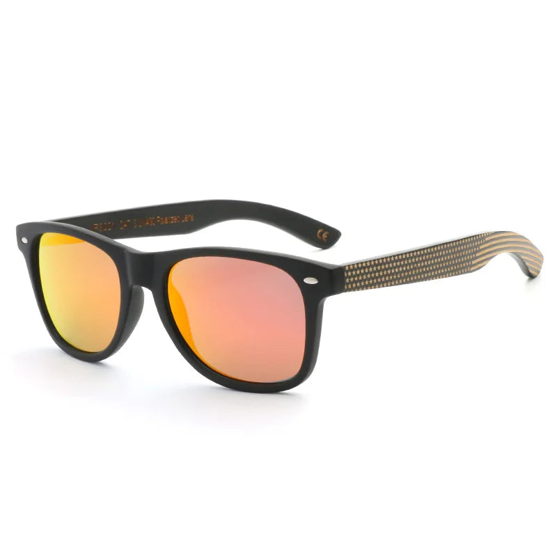 2023 factory direct selling hand-made bamboo wooden sunglasses for men and women high quality uv400 polarized wood - 08