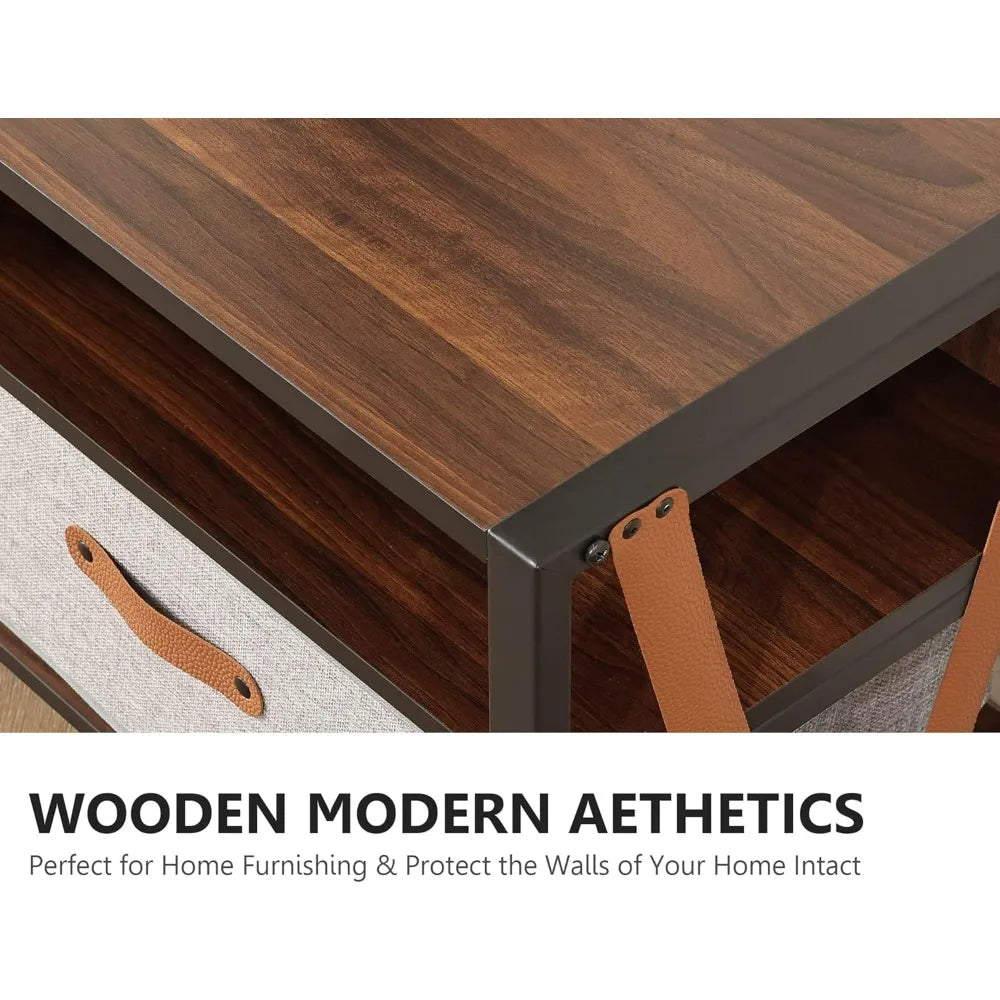 No drill swivel tv stand with mount for 37-75 inch tvs up to 88lbs entertainment center storage console removabl